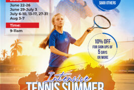 Intensive Tennis Summer Programme 2026