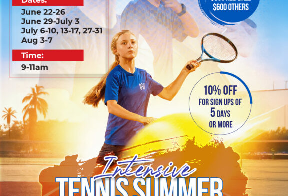 Intensive Tennis Summer Programme 2026